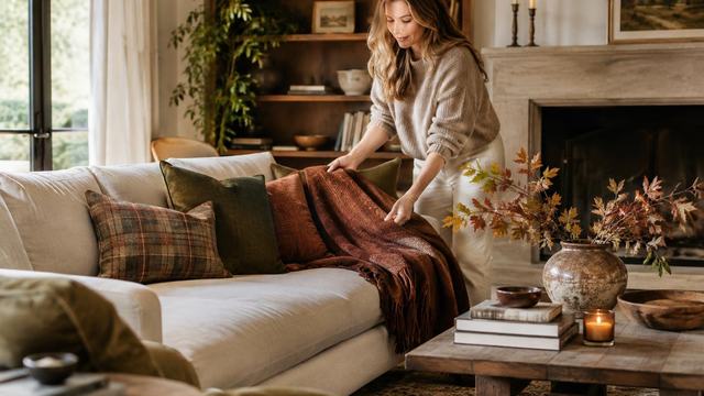 AI image: Amber Lewis’s Case for a Fall Home That Doesn’t Look Themed
