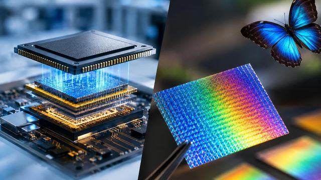 AI image: Less Power Lost, Color Without Dyes: Two KAIST Ideas Rethink Materials