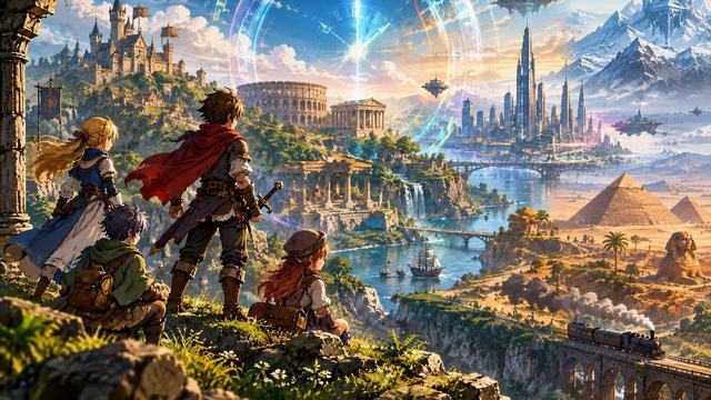 AI image: Threads of Time Sets Summer 2027 Window, Adds Switch and Switch 2