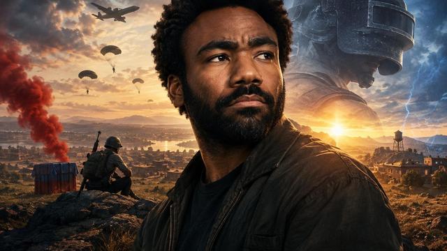 AI image: Donald Glover Takes PUBG From Battle Royale to Netflix Drama