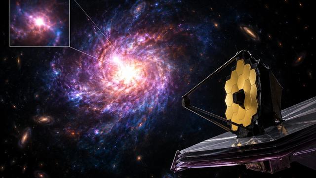 AI image: Webb Catches a Supernova’s First Days from the Early Universe