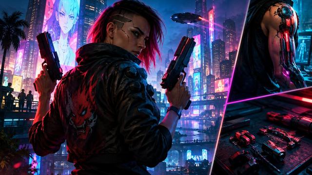 AI image: Cyberpunk 2077’s Edgerunners 2 Update Could Make Builds Feel More Personal