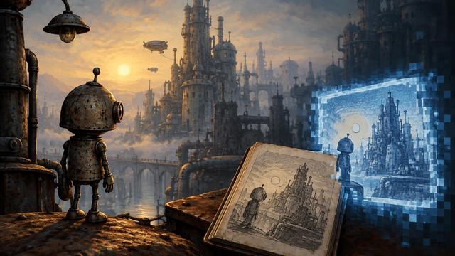 AI image: Machinarium’s AI Tribute Shows Why Craft Is More Than a Look